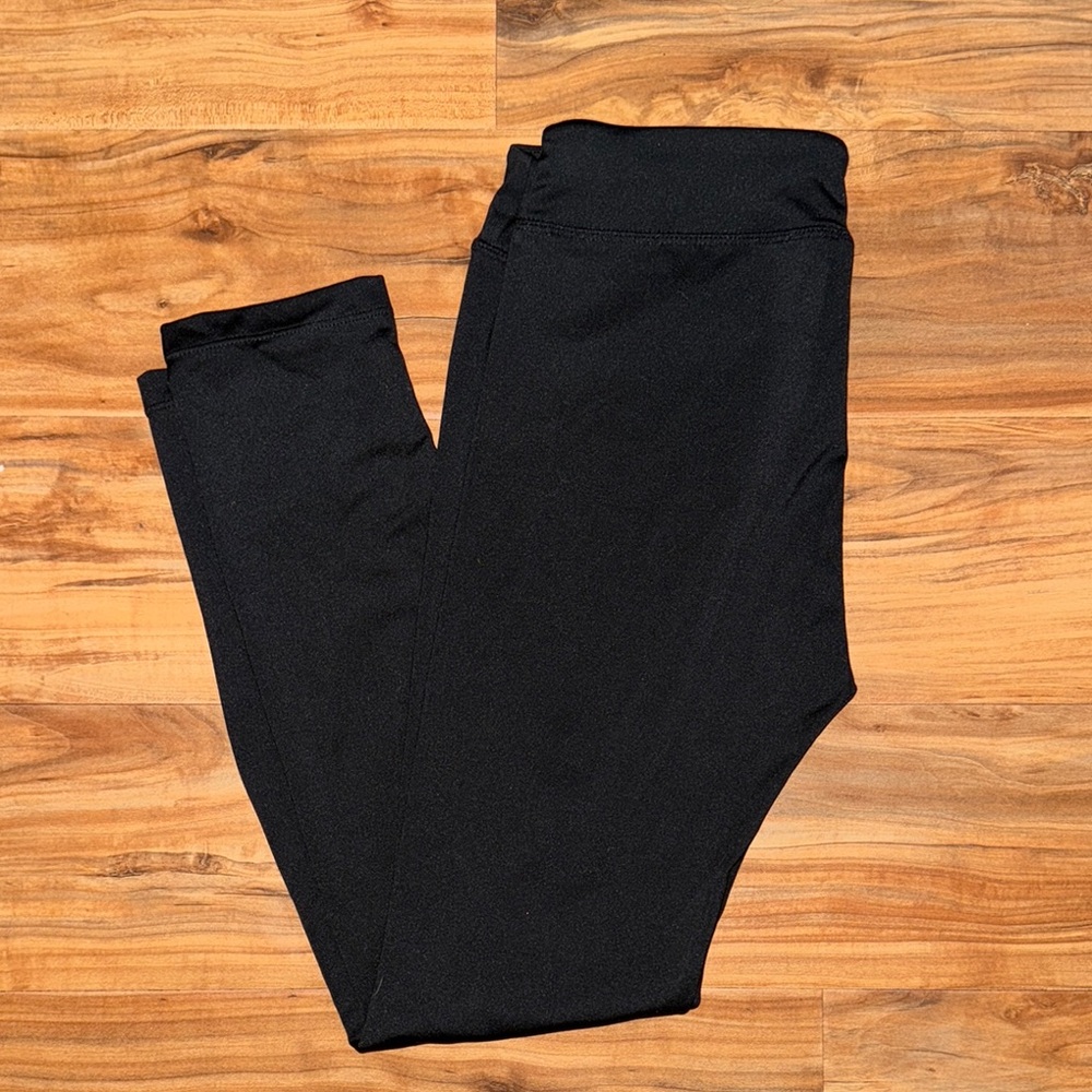 ZYIA Black Leggings Stretchy Form-Fitting Bottoms